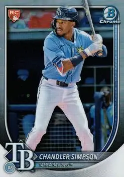 2025 Bowman Chrome #18b Chandler Simpson