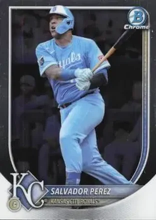 2025 Bowman Chrome #23 Salvador Perez