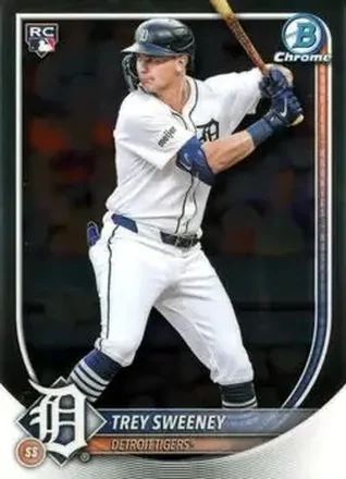 2025 Bowman Chrome #25 Trey Sweeney