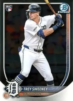 2025 Bowman Chrome #25 Trey Sweeney