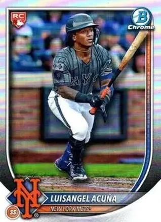 2025 Bowman Chrome #32b Luisangel Acuña