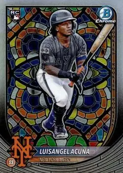 2025 Bowman Chrome #32d Luisangel Acuña