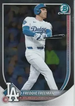 2025 Bowman Chrome #33 Freddie Freeman