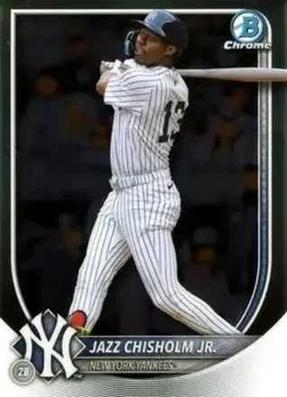 2025 Bowman Chrome #34 Jazz Chisholm Jr.