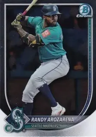 2025 Bowman Chrome #35 Randy Arozarena