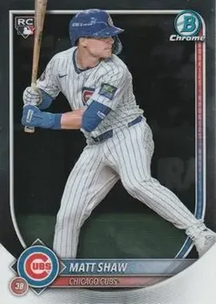 2025 Bowman Chrome #46 Matt Shaw