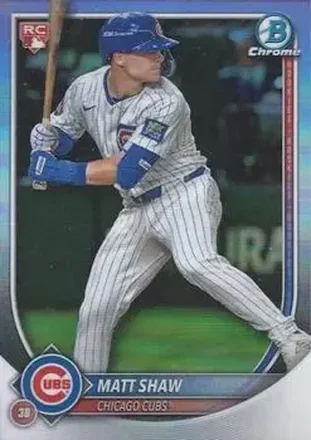 2025 Bowman Chrome #46b Matt Shaw