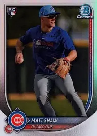 2025 Bowman Chrome #46c Matt Shaw