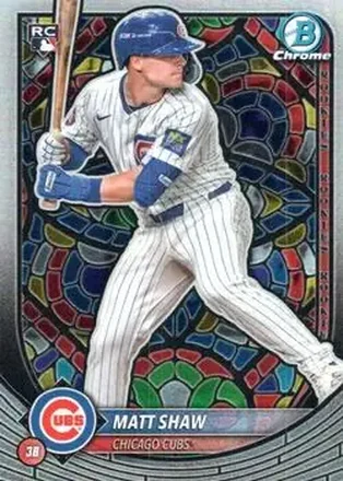 2025 Bowman Chrome #46d Matt Shaw