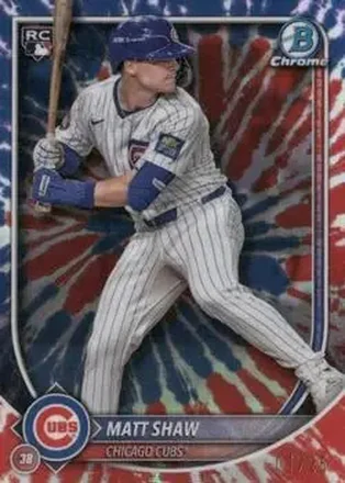 2025 Bowman Chrome #46e Matt Shaw