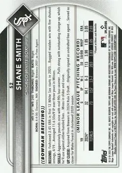 Back of Shane Smith