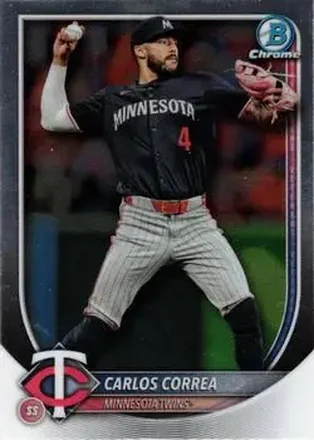 2025 Bowman Chrome #54 Carlos Correa