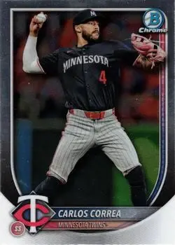 2025 Bowman Chrome #54 Carlos Correa