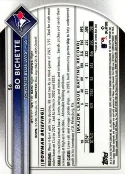 Back of Bo Bichette