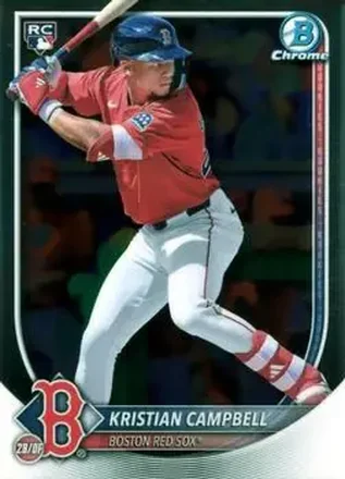 2025 Bowman Chrome #58 Kristian Campbell