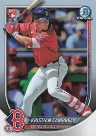 2025 Bowman Chrome #58b Kristian Campbell