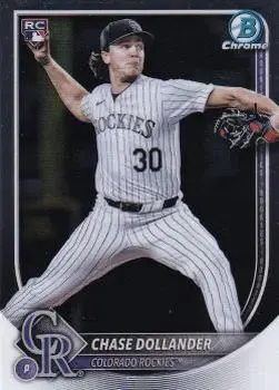 2025 Bowman Chrome #62 Chase Dollander