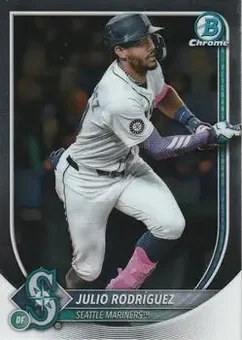 2025 Bowman Chrome #66 - Julio Rodríguez - Seattle Mariners