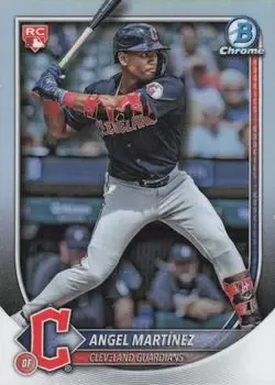 2025 Bowman Chrome #68b Angel Martínez