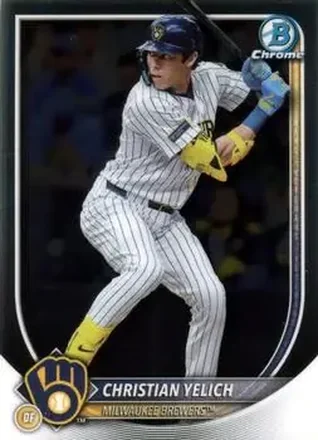 2025 Bowman Chrome #70 Christian Yelich