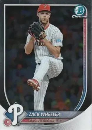 2025 Bowman Chrome #72 Zack Wheeler