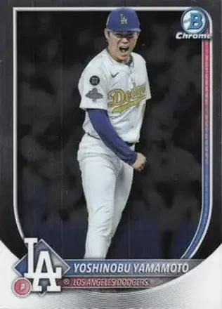 2025 Bowman Chrome #76 Yoshinobu Yamamoto