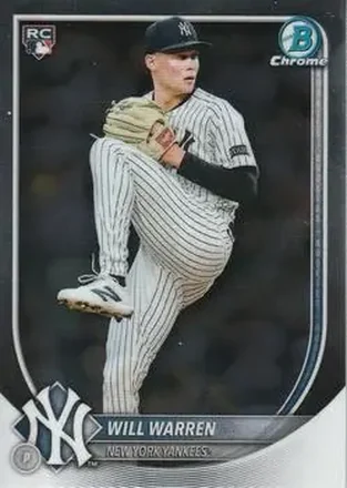 2025 Bowman Chrome #79 Will Warren