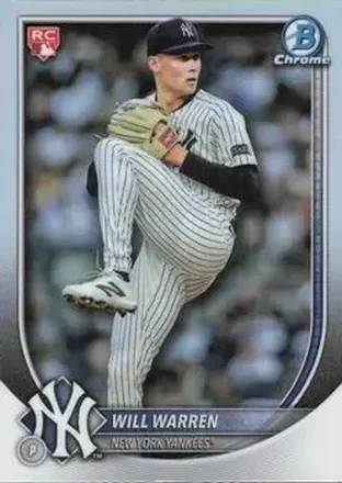 2025 Bowman Chrome #79b Will Warren