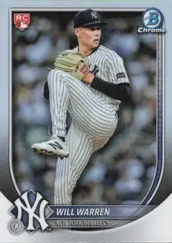 2025 Bowman Chrome #79b Will Warren