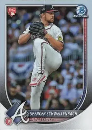 2025 Bowman Chrome #84b Spencer Schwellenbach