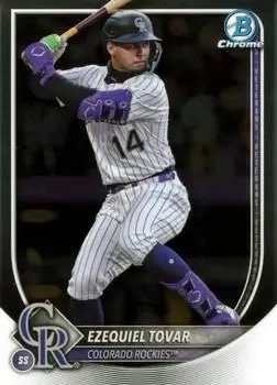 2025 Bowman Chrome #87 Ezequiel Tovar