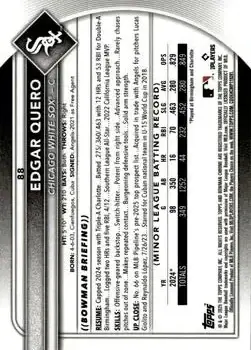 Back of Edgar Quero