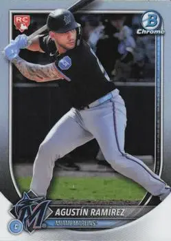 2025 Bowman Chrome #91b Agustín Ramírez