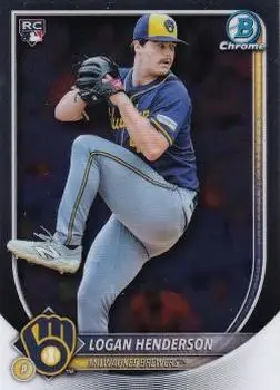 2025 Bowman Chrome #92 Logan Henderson
