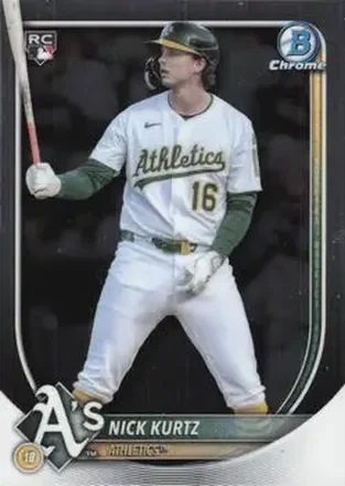 2025 Bowman Chrome #93 Nick Kurtz