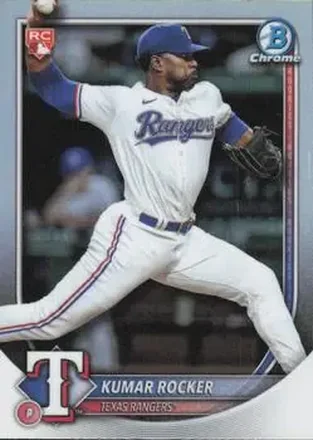 2025 Bowman Chrome #98b Kumar Rocker