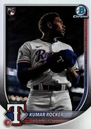 2025 Bowman Chrome #98c Kumar Rocker