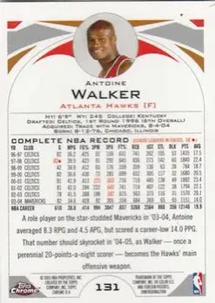 Retro di Antoine Walker