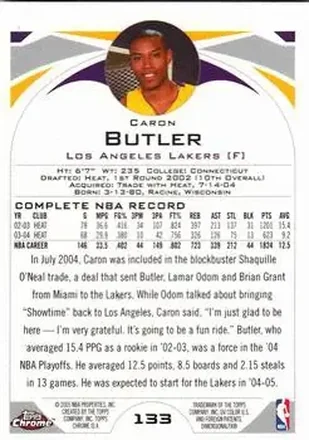 Caron Butler back