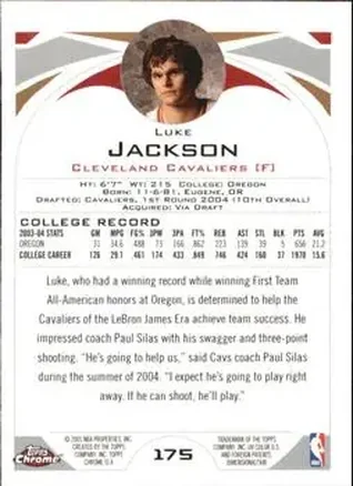 Luke Jackson Rückseite