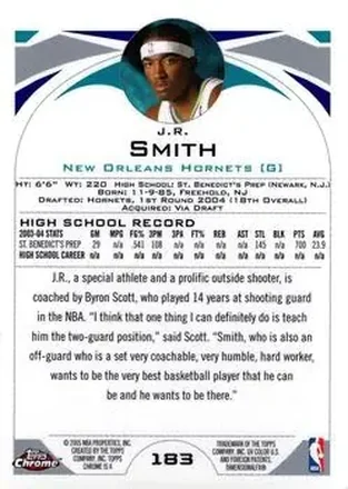 Retro di JR Smith