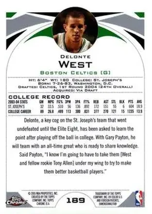 Delonte West back