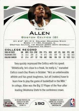 Tony Allen back