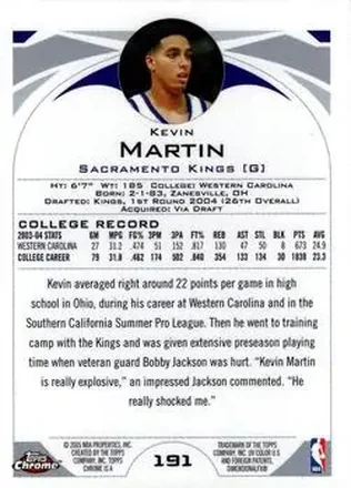 Retro di Kevin Martin