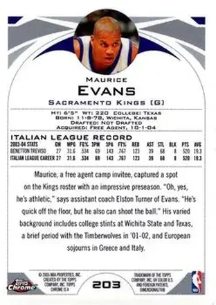 Retro di Maurice Evans
