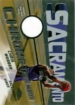 2004-05 Topps Chrome #CTH-CW Chrome-Town Heroes Chris Webber