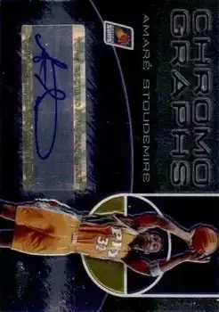 2004-05 Topps Chrome #CH-AS Chromographs Amar'e Stoudemire