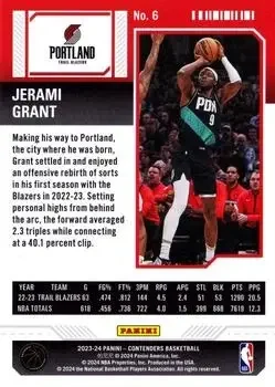 Back of Jerami Grant