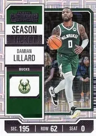 2023-24 Panini Contenders #9 Damian Lillard