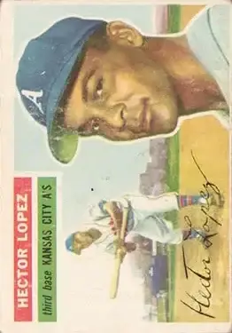 1956 Topps #16 Hector Lopez